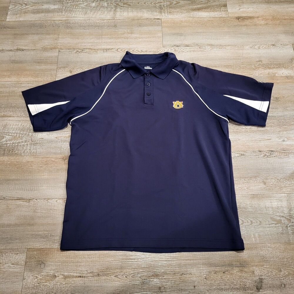 Under Armour Polo University of Auburn War Eagle Knit Mens Size Medium